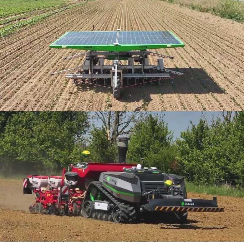 Image de deux robots automates