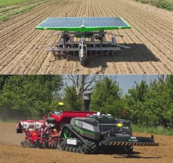 Image de deux robots automates